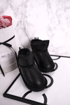Children's Snow Boots Insulated With Fur Black Charlotte