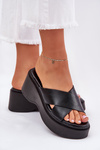 Women's Platform And Wedge Sandals Black Nelithraea