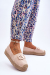 Women's Classic Platform Espadrilles Beige Maurine