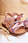 Children's Summer Sandals Pink Nelson