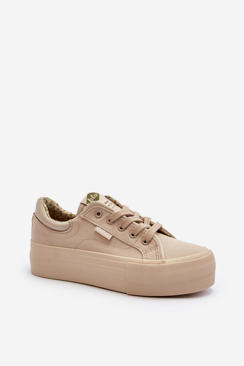 Women's Platform Sneakers Lee Cooper LCW-24-31-2181 Beige