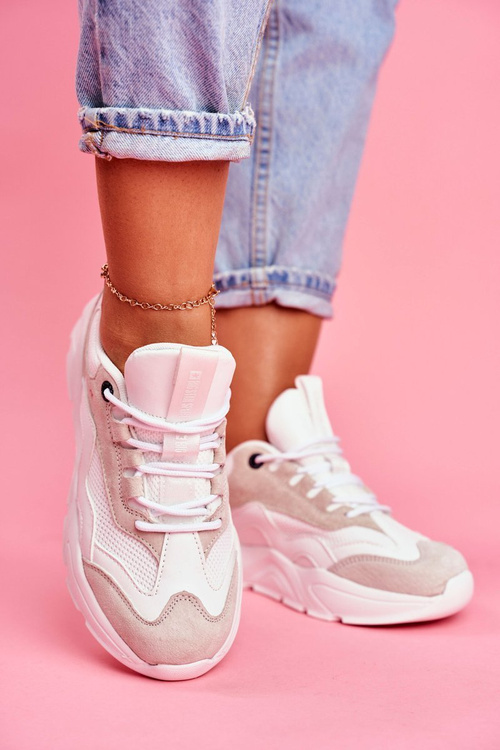 Women's Sports Shoes Sneakers Big Star White FF274958