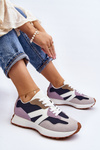 Women's Purple Sports Shoes Chloette