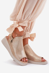 Women's Wedge Sandals Gold Mevinette