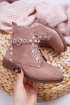 Youth Khaki Pearl Boots Nargos