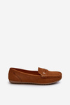 Mokasyny Klasyczne Damskie Camel Iramarie DF879