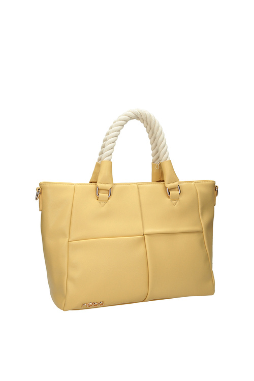 Classic Large Shopper Bag NOBO M1000-C002 Yellow