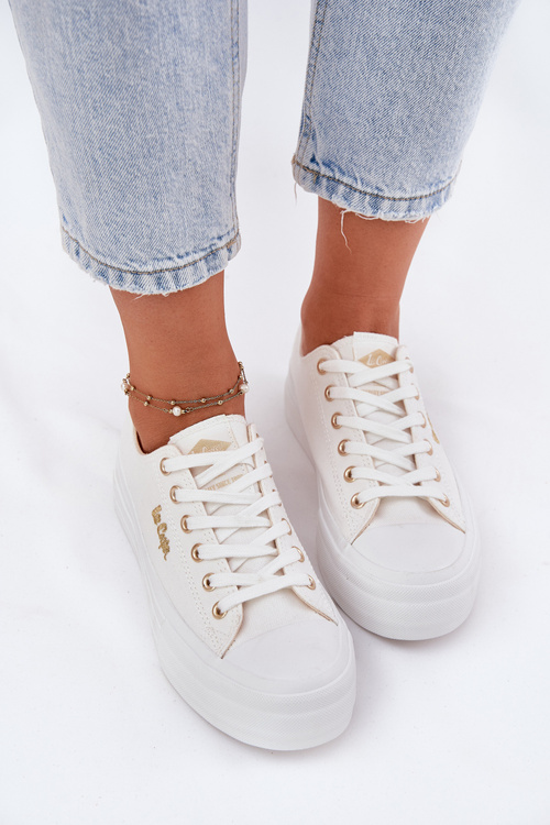 Womens Sneakers On Platform Lee Cooper LCW-25-02-3289 White