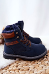 Children's Boots Insulated Navy Graves