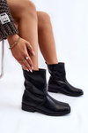 Women's Warm Slip-on Boots Black Calan