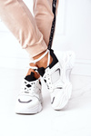 Damskie Sportowe Buty Sneakersy Białe River