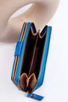 Blue Glossy Women's Wallet Risima