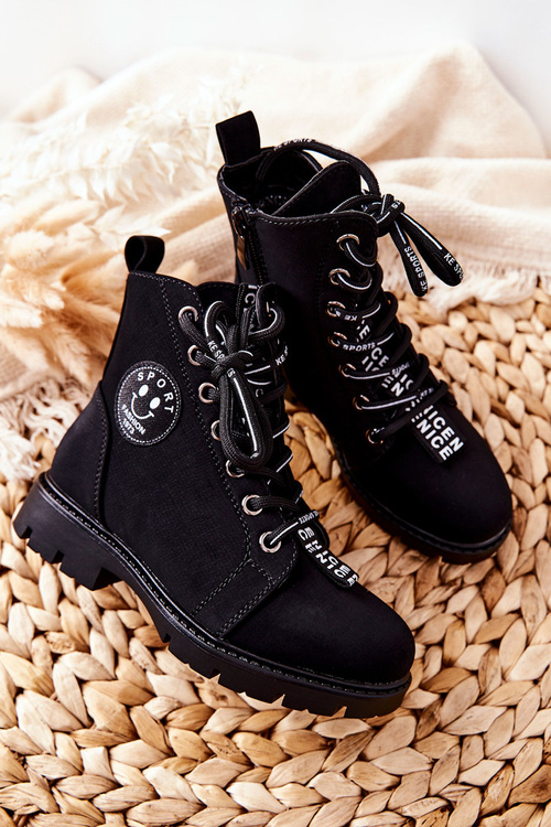 Children's Boots Warm Black Mini Aspen