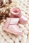 Warmed Children's Snow Boots Pink Scooby