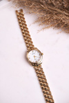 Women's Watch Ernest Gold Pearly Dial Perla