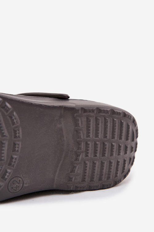 Men's Flip Flops Sandals Grey