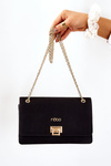 Torebka Listonoszka Damska Mała Czarna NOBO M0590-C020 