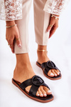 Women's Fashionable Slippers Black Sansa
