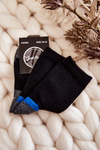 Youth High Cotton Socks Black