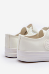 Leather Kids' Sneakers with Velcro White Delmara