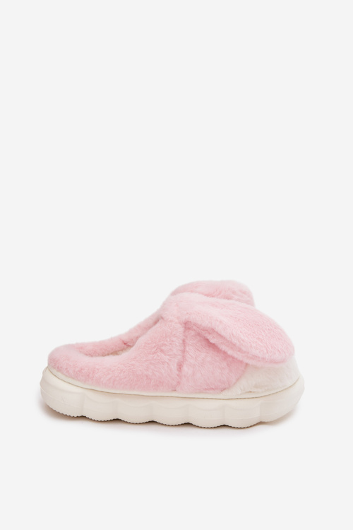 Furry Women's Slippers Bunny Pink Faylen