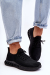 Women's Slip-On Fabric Sneakers Black Venett