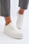 Women's Platform Sneakers White Axivana