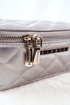 Quilted cosmetic bag Monnari CSM0030-022 Silver