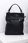Women's Large Black Classic Handbag