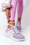 Damskie Sportowe Buty Sneakersy Fioletowe Holiday