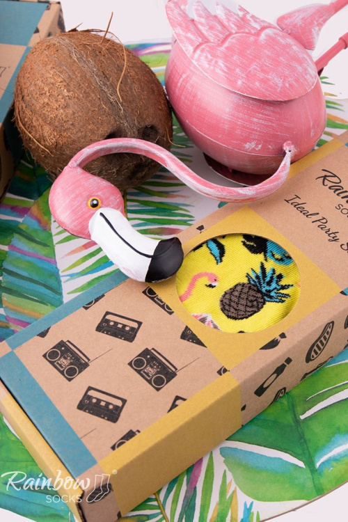 Skarpetkowy Zestaw PARTY BOX 3 Pary Rainbow Socks