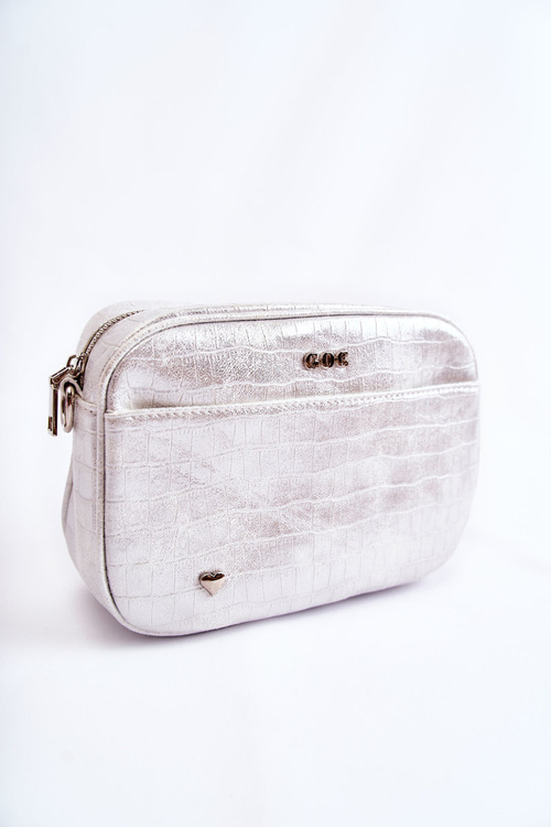 Leather Messenger Bag GOE ZNJ021 White