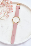 Women's Watch With Gold Case Ernest Pink Vega