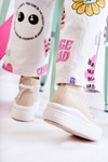Women's High-top Sneakers Beige Carlyn