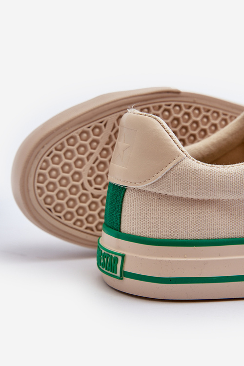 Men's Low Sneakers Big Star NN174006 Beige