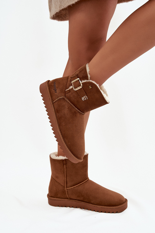 Damskie Śniegowce Z Klamrą Camel 20253091.37B