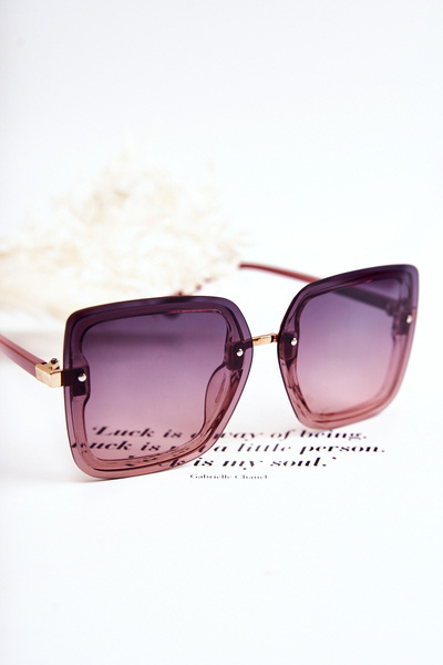 Fashionable Women's Sunglasses V130045 Purple