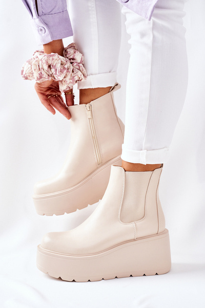 Insulated Boots Beige Montiano