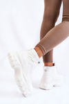 Fashionable Boots Memory Foam Big Star KK274369 White