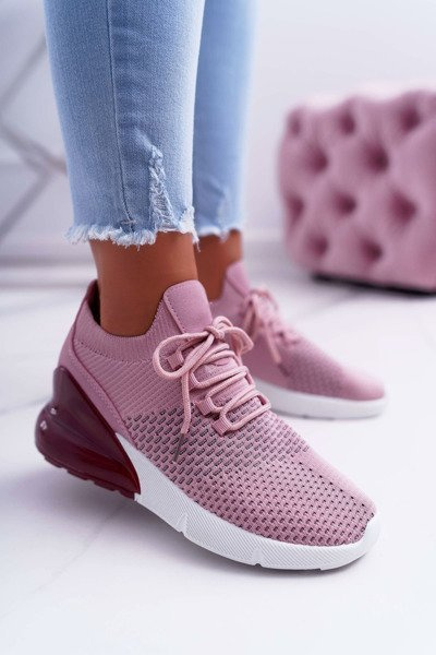 Women's Sports Shoes Pink Hello