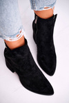Women's Boots On Heel Black So Good