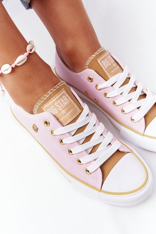 Classic Women's Sneakers BIG STAR HH274455 Pink