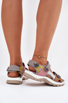 Leather Sport Sandals Women Artiker 54C1293 Multicolor