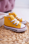 Kids High Sneakers Yellow Filemon