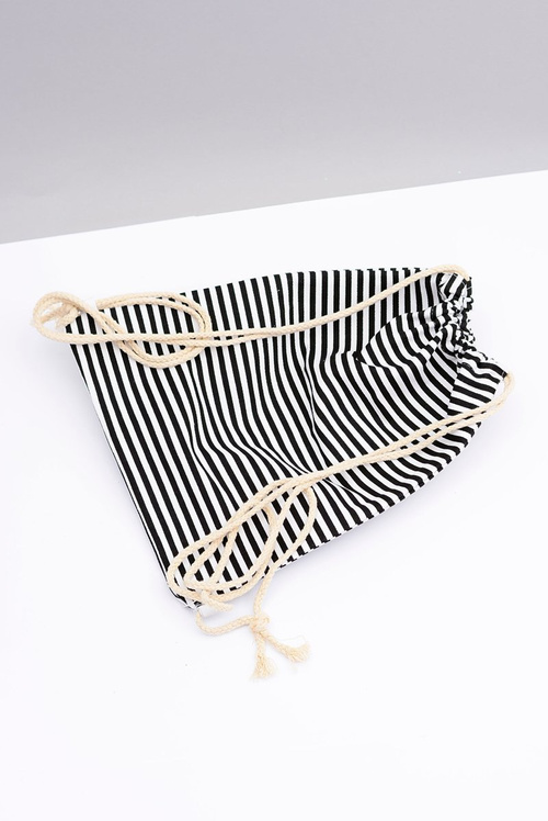 Women's Navy Handbag Black Beach Bag