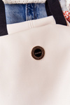 Shopper Shoulder Bag LAURA BIAGGI Beige