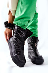 Women's Snow Boots Black Monile