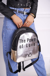 Classic Women's Backpack Nobo Black Silver NBAG-I1990-CM20