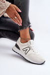 Buty Sportowe Sneakersy Damskie Białe Daisee PC192
