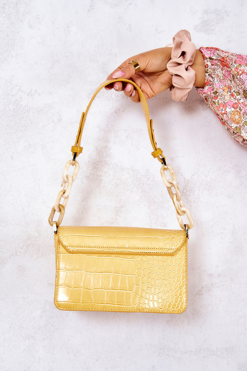 Crossbody Bag Snake NOBO M0110-C002 Yellow